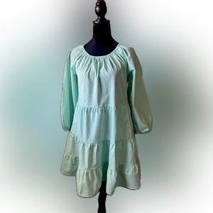 J.Crew Tiered Mini Ruffle Dress